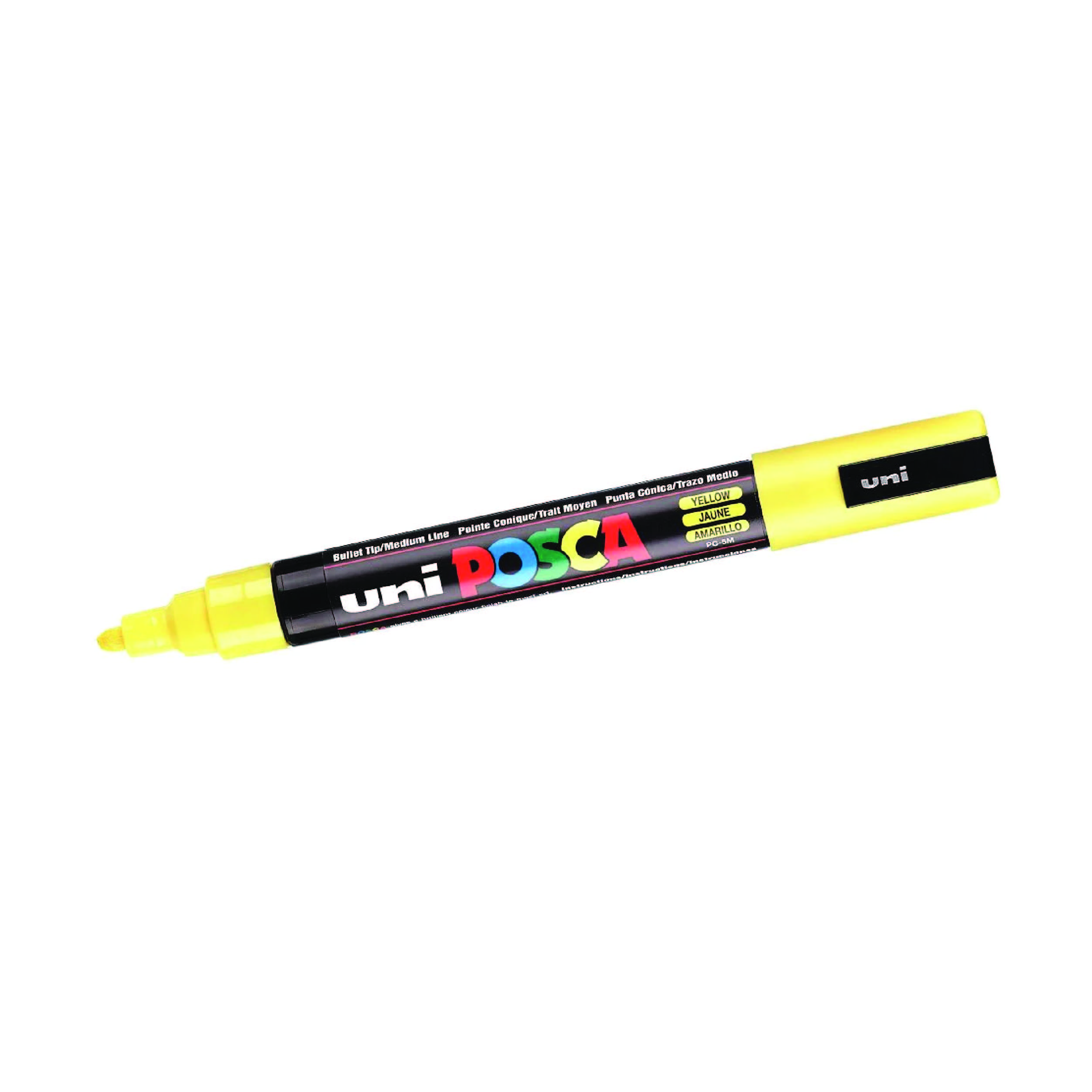 Marker Medium Tip 1.8-2.5mm Yellow POSCA Uni